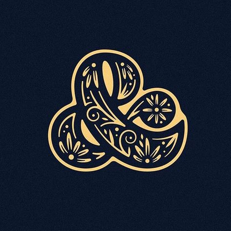 Ampersand Logo, Design Alphabet, Wordmark Logo, Days Of Type, Typography Love, Hand Lettering Inspiration, Lettering Style, 36 Days Of Type, Types Of Lettering