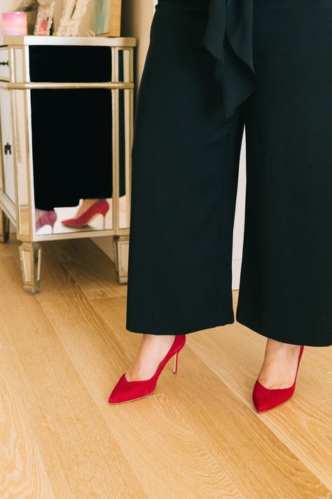 Nadia Boujarwah, CEO of Dia&Co in the Sarah Flint Perfect Pump 85 mm in Pomegranate Suede Sarah Flint Perfect Pump, Sarah Flint, Shoe Wardrobe, Pomegranate, Pinterest Likes, Fashion Shoes, A Woman, Pumps, Women Shoes