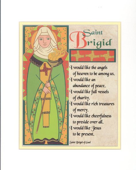 Saint Brigid Of Kildare, Celtic Spirituality, St Brigid Of Ireland, Celtic Prayer, Saint Brigid, Celtic Christianity, Goddess Brigid, Celtic Magic, Irish Goddess