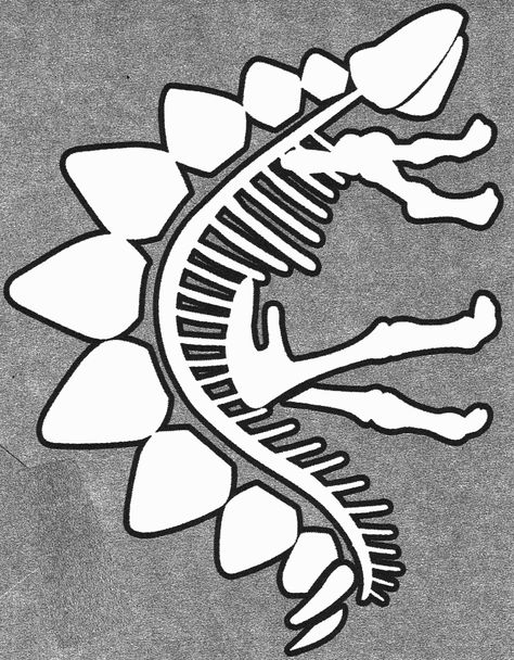 Dinosuarss Crafts - Print your Dinosaur Fossil Template 2 at AllKidsNetwork.com Skeleton Template, Dino Craft, Dinosaur Template, Thema Dino, Dinosaur Lesson, Dinosaur Activities Preschool, Dinosaur Dig, Dinosaurs Preschool, Crafts Animals