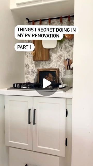 Trina Sholin~RV Renovator~Tiny Home Renovator on Instagram: "Do you have any regrets about your RV renovation? Living full-time has me looking at every nook & cranny very differently.  #toyhauler #rvrenovator #rvfixerupper  #rvlife #fulltimefamily #rv #modernrv #homeonwheels #tinyhouse #tinykitchen" How To Decorate A Trailer House, Rv Kitchen Renovation, Rv Kitchen Table Ideas, Rv Living Room Makeover, Rv Before And After, Rv Renovation Ideas Rv Interior, Update Rv Interior, Toy Hauler Decorating Ideas, Rv Living Full Time Decor