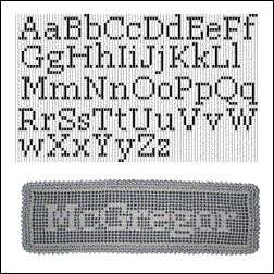 Crochet Filet Alphabet Patterns, Crochet Name Doily Pattern Free, Filet Crochet Names, Filet Crochet Alphabet Letters Pattern Free, Filet Crochet Alphabet Patterns Free, Filet Crochet Letters Free Pattern, Filet Crochet Name Patterns Free, Crochet Filet Alphabet, How To Filet Crochet