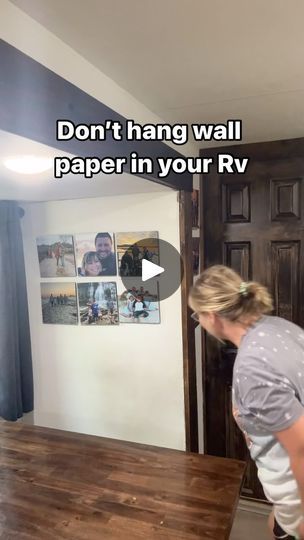 5.2K views · 120 reactions | Don’t ever hang wall paper in your RV……

Unless you do these 6 things ! 

1. Apply overhang bc RV walls are not perfectly square 
2. Use a pattern that’s easy to line up
3. Overlapping makes application easier 
4. Always apply wallpaper to primed ( or painted) walls 
5. Use a scraper to smooth out bubbles and it works to help cut straight edges.
6. This one will shock you ! Wallpaper doesn’t like humidity so use a dehumidifier if you want your wallpaper to stick for a long time 🤣!!

Wallpaper is the easiest way to change up a room or a look with pretty much less mess! I’ve wallpapered our RV at least 4 times! It’s a great way to add color and texture to these tiny spaces and make it feel more like a home! 

Follow for more tips and save this post for your next Rv Wall Replacement, Travel Trailer Wall Decor, Rv Wallpaper Removal, Winterizing Camper Travel Trailers, Winterizing Rv Travel Trailers, Camper Renovation, Straight Edges, Tiny Spaces, Rv