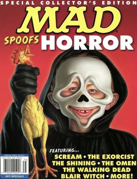 Beavis Y Butthead, Horror Magazine, Alfred E Neuman, Mad Tv, Blair Witch, The Omen, Mad Magazine, Mad World, Vintage Comic Books