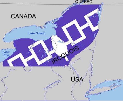 Haudenosaunee | Maps: Iroquois / Haudenosaunee | Pinterest Long Houses, Native Paintings, Iroquois Confederacy, Western Door, Peace Tree, American Stuff, Woodland Indians, Eastern Woodlands, Raised By Wolves