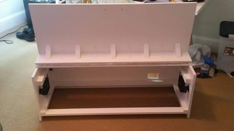 DIY Canopy Plans | REEF2REEF Saltwater and Reef Aquarium Forum 20 Gallon Aquarium, Stainless Plate, Piano Hinge, Diy Aquarium, Diy Canopy, Reef Aquarium, Reef Tank, Clam Shell, Table Saw