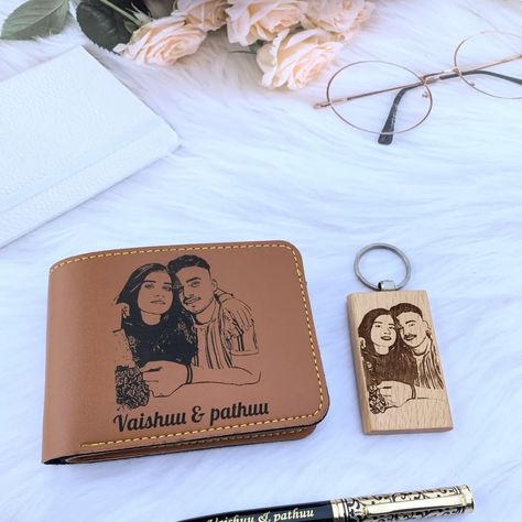 ♥️♥️♥️♥️♥️♥️♥️ *CUSTOMIZE COMBO* WITH YOUR PIC AND NAME CUSTOMIZE INCLUDES :- *• PHOTO WALLET* (AVAILABLE IN 7 COLOURS) *• NEW JARI PEN* *• ENGRAVING PHOTO KEYCHAIN* PRICE : 649/- FREE SHIPPING MAKING TIME : 2-3 WORKING DAYS ♥️♥️♥️♥️♥️♥️♥️ *BEST QUALITY PROVIDED* . . . . . . . . . 1. #customisedmobilecover 2. #personalizedphonecase 3. #uniquephonecover 4. #customphonecase 5. #bespokephonecover 6. #handmademobilecase 7. #designerphonecase 8. #customizedphonecover 9. #phonecaseart 10. #ma... Engraved Wallet, Custom Wallet, Photo Keychain, Business Management, Laser Engraving, Photo Printing, Wallet, Free Shipping, Gifts