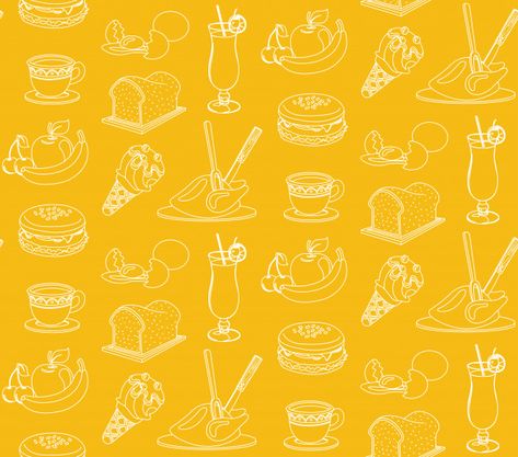 Food and beverages seamless pattern Prem... | Premium Vector #Freepik #vector #background #pattern #food #menu Restaurant Wallpaper, Menu Project, Sketch Background, Halftone Pattern, Vector Food, Pastel Pattern, Vector Background Pattern, Hand Drawn Pattern, Chinese Patterns