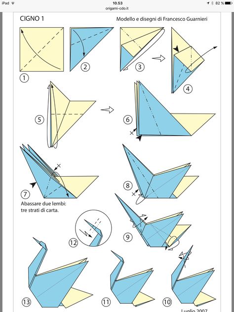 Sticky Note Origami, Origami Frog, Origami Mobile, Origami Ornaments, Origami Step By Step, Origami Diagrams, Origami Wedding, Origami Decoration, Origami Bookmark