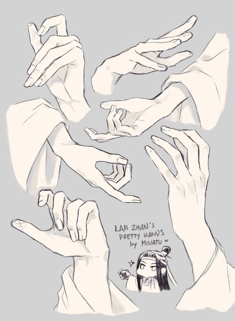 Long Slender Fingers, Manga Hands, Hands Study, Hand Studies, Slender Fingers, Mdzs Fanart, Hand Drawing, Mo Dao Zu Shi, Manga Drawing