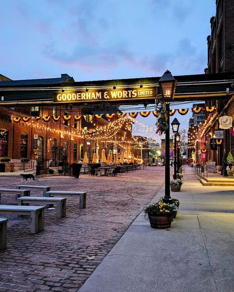 The Distillery District, Toronto, ON. Photo Dump of beautiful historic Distillery District located downtown Toronto! There are only a handful of condos in this designated area that are lucky enough to live in the Distillery District. By now these residents are used to the high volume of foot traffic this area sees daily. Top reason why I love the Distillery District 1. this is a pedestrian friendly area. cars park on the outside of here and have to walk through it. 2. so many unique s... Distillery District Toronto, Downtown Toronto, Winter Break, Christmas Market, Reason Why, Photo Dump, Toronto, The Outsiders, Cars