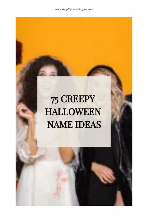 Discover an amazing Halloween name generator that will provide you with a plethora of eerie and spooky inspiration! In addition, explore bonus name suggestions to spark your creativity even further. Ideal for those looking for unique and chilling names this Halloween season! Halloween Username Ideas, Halloween Usernames, Christmas Elf Name Generator, Halloween Party Names, Christmas Elf Names, Spooky Inspiration, Halloween Candy Recipes, Usernames For Instagram, Halloween Party Planning