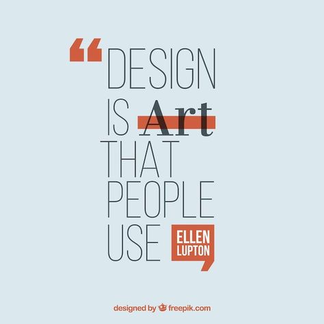 Graphic design quote in flat style Premi... | Premium Vector #Freepik #vector #typography-design #phrases #text-quote #quotes-design Pull Quote Design, Graphic Designer Quotes, Quote Design Layout, Magazine Cover Template, Pull Quotes, Graphic Design Quotes, Pub Design, Graphic Design Marketing, Design Quote