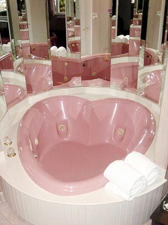 Everything You Need To Know About Fabulous Bathroom Tubs DIY #bathroomideasneeded #bathroomremodelingtips #bathroomrenovationsneutralbay #BathtubCorner Decoration Shabby, Pink Bathroom, Pink Houses, Dream Room Inspiration, Pink Room, Cute Room Decor, House Room, Bath Tub, Everything Pink