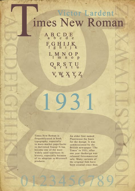 Times New Roman Typography poster Times New Roman Poster, Roman Typography, Font Anatomy, Times New Roman Font, New Roman Font, Newspaper Design Layout, Typeface Poster, Old Fonts, Font Poster