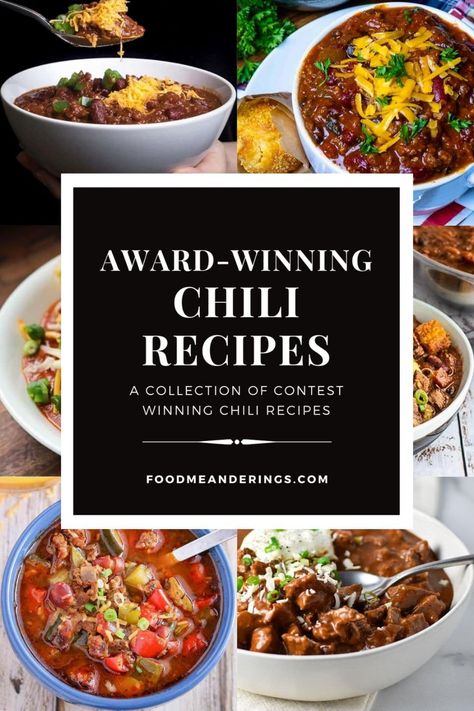 Best Chilli Recipe, Sweet Chili Recipe, Ground Turkey Chili Recipe, Unique Chili Recipes, Chili Contest, Winning Chili Recipes, Award Winning Chili Recipe, Chili Recipe Stovetop, Stovetop Chili