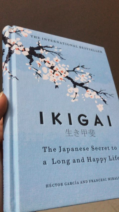 It’s a book about having a purpose in life i.e. ikigai. Specifically inspired by the Japanese culture . #ikigai #books #lifestyle #health #happiness #booksuggestions Japanese Novels Books, Japanese Philosophy Books, Ikigai Book Cover, Ikigai Book Aesthetic, Japanese Books Aesthetic, Books About Self Love, Japanese Printables, Novel Recommendation, Ikigai Book