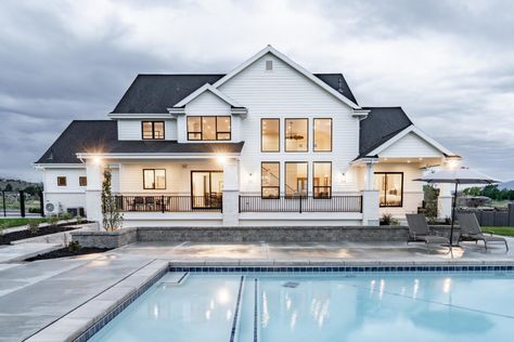 Nelson Quality Construction owners Kurt and Tracee Nelson shared their own home for this year's Parade, including a family-friendly pool that centers a magnificent landscape.