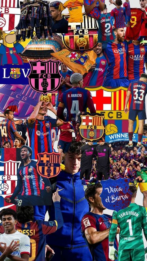 Barcelona Wallpapers, Fc Barcelona Players, Barcelona Aesthetic, Iphone Wallpaper Earth, Barcelona Shirt, Fcb Barcelona, Cr7 Vs Messi, Fc Barcelona Wallpapers, Barcelona Players