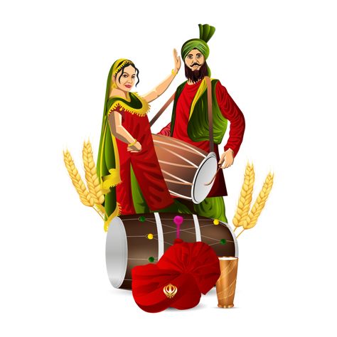 Baisakhi Festival, Happy Baisakhi, Party Places, Festival Outfit, The Happy, Free Png, Template Design, Vector Free, Royalty