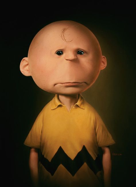 Charlie Brown!  --Alt Art Pt. 1 - Imgur Charlie Brown, A Man, Yellow, Black