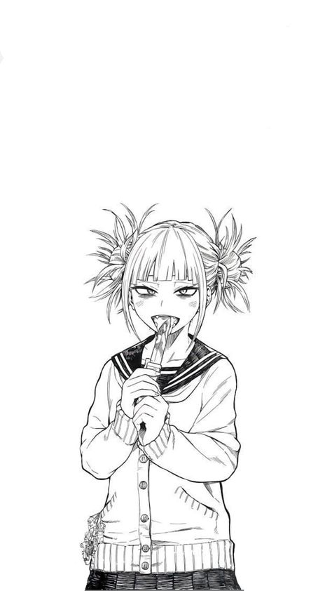 Toga Manga, Toga Wallpaper, Gives Me Butterflies, Manga Tattoo, Academia Wallpaper, Ochako Uraraka, Boku No Hero Academia Funny, Anime Stickers, Hand Art Drawing