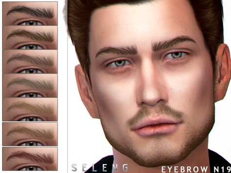 sims 4 cc // custom content male female eyebrows // Seleng's Eyebrow N19 Eyebrows Cc Sims 4 Male, Mens Eyelashes Sims 4 Cc, Sims 4 Cc Brows Eyebrows, Ts4 Cc Male Eyelashes, Sims 4 Cc Maxis Match Eyebrows Male, The Sims 4 Cc Men Eyebrows, Sims Brows Cc, Sims Cc Male Eyebrows, Sims 4 Cc Lashes Men