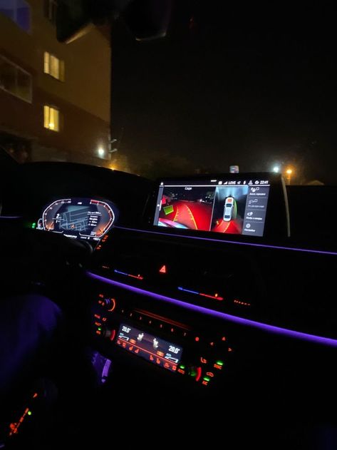 Driving Pictures Night, Pictures Night, Car 2023, Audi Interior, Night Landscape Photography, Bmw Interior, Cars Ideas, Bmw Sport, Car Luxury