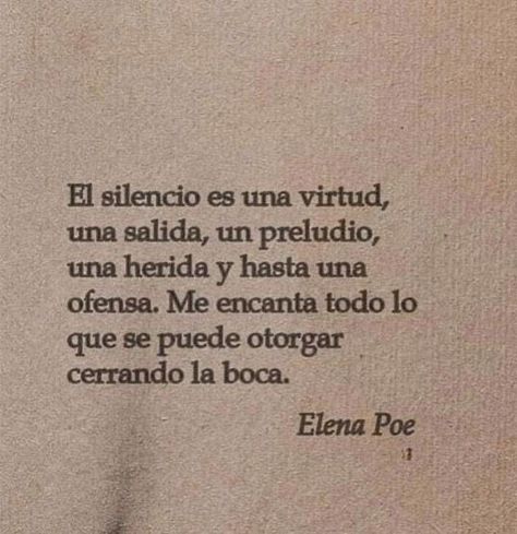 Elena Poe Frases, Elena Poe, Spanish And English, Love Phrases, Drinking Coffee, Quotes And Notes, Magic Words, Poem Quotes, More Than Words