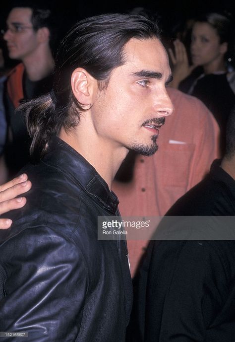 Singer Kevin Richardson of the Backstreet Boys attends the 18th Annual MTV Video Music Awards After Party Hosted by Jennifer Lopez and Stuff Magazine on September 6, 2001 at Man Ray Restaurant in new York City. Backstreet Boy, Kevin Richardson, Nick Carter, Boys Long Hairstyles, Mtv Video Music Award, Man Ray, Backstreet Boys, After Party, Good Looking Men