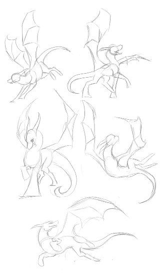 Wof Dragon Sketches, Wof Dragon Poses, Wof Dragon Base Poses, Dragon Base Pose Reference, Dragon Sketch Reference, Dragon Art Sketch Easy, How To Draw Dragon Talons, Dragon Poses Drawing, Wof Dragon Base