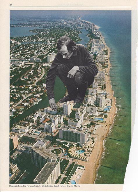 I can see the future and it’s a place, Luisa Rodriguez Porcel Aesthetic Surrealism, Surrealist Collage, Magazine Collage, Surreal Collage, Architecture Collage, Collage Illustration, Vintage Collage, Arte Inspo, Collage Design