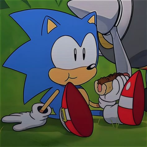 𝗌ⱺ𐓣𝗂𝖼 𝗍ɦ𝖾 ɦ𝖾ᑯ𝗀𝖾ɦⱺ𝗀 ✧˖° Sonic Reaction Images, Sega Characters, Fox Tails, Sonic The Hedgehog Fanart, Sonic Pics, Sonic Pfps, Tails Sonic, Sonic Mania, Sonic Ships