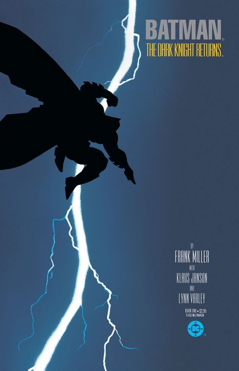 Discover when Batman was first referred to as 'The Dark Knight' Frank Miller Batman, Batman The Dark Knight Returns, The Dark Knight Returns, Batman Comic Cover, Batman Story, Dark Knight Returns, Batman Dark, Batman Artwork, Frank Miller