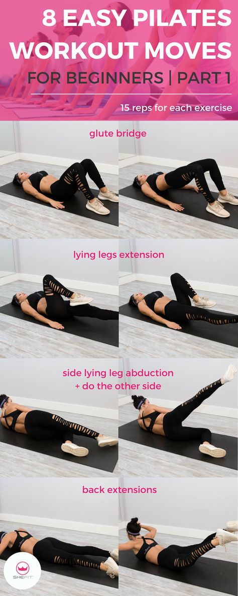 8 Easy Pilates Exercises for Beginners You Can Do At Home Strength Workout At Home, At Home Pilates, Full Body Pilates, Full Body Strength Workout, Home Pilates, Beginner Pilates Workout, Beginner Pilates, Exercises For Beginners, Pilates Workout Routine