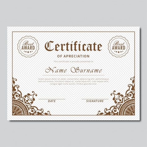 Certificate Background Design Blank Landscape, Certificate Layout Editable, Certificate Design Inspiration, Strip Background, Certificate Designs, Certificate Layout, Free Letterhead Templates, Blank Certificate Template, Calendar Design Template