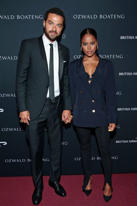 Jesse Williams Celebrates Girlfriend Taylour Paige's Birthday with PDA-Filled Instagram Post Taylour Paige, Jessie Williams, Ozwald Boateng, Jackson Avery, Jesse Williams, Minka Kelly, Stylish Couple, Sundance Film Festival, Sundance Film