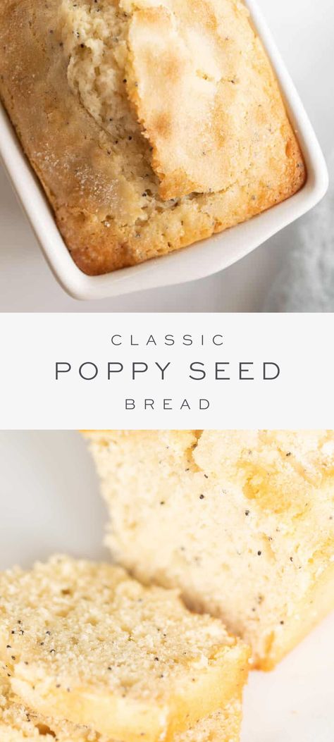 Sourdough Poppy Seed Muffins, Sourdough Poppy Seed Bread, Poppyseed Bread Recipe, Poppyseed Recipes, Poppy Bread, Poppy Seed Bread Recipe, Poppy Seed Recipes, Seed Bread Recipe, Snack Meals