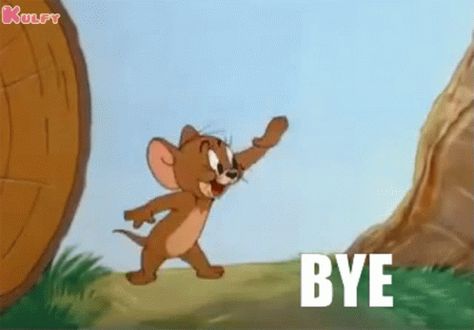 Bye Tata GIF - Bye Tata Ok - Discover & Share GIFs Bye Meme, Bye Gif, Cartoon Gifs, Gif Pictures, Tom And Jerry, Cartoon Pics, Disney Cartoons, Bye Bye, Funny Clips