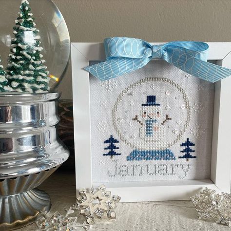 Emily Call on Instagram: "January Cross Stitch Pattern PDF. Now available. Link to shop is in my profile. #januarystitching #crossstitch #snowglobe #crossstitchersofinstagram #xstitching #saltandpepperstitch #winterstitching" January Cross Stitch Patterns, January Cross Stitch, Cross Stitch Finishing, Cross Stitch Patterns Free, My Profile, Cross Stitch Pattern, Cross Stitch Embroidery, Stitch Pattern, Embroidery Stitches