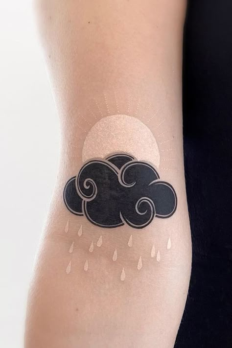 Tatuaje Cover Up, Cover Up Tattoos For Women, Letters Tattoo, Handpoke Tattoo, Cloud Tattoo, Simple Tattoo Designs, Desain Editorial, Up Tattoo, Tattoo Cover-up