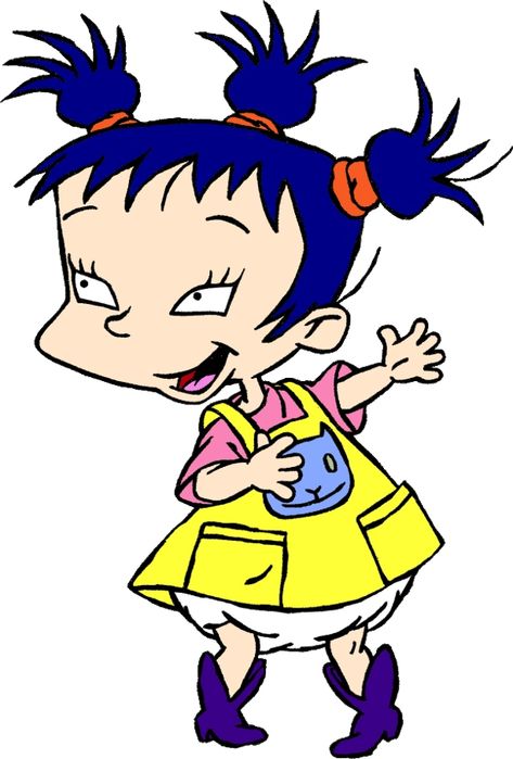 Rugrats In Paris, Kimi Finster, Sticker Pictures, Rugrats Characters, Rugrats Cartoon, Rugrats All Grown Up, Nickelodeon Cartoons, 90s Cartoons, Cartoon Painting