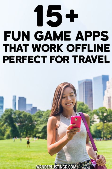 Offline Apps For Travel, Best Offline Games Android, Best Offline Games, Long Plane Ride, Games For Iphone, Peru Trip, Games App, Travel Apps, Offline Games