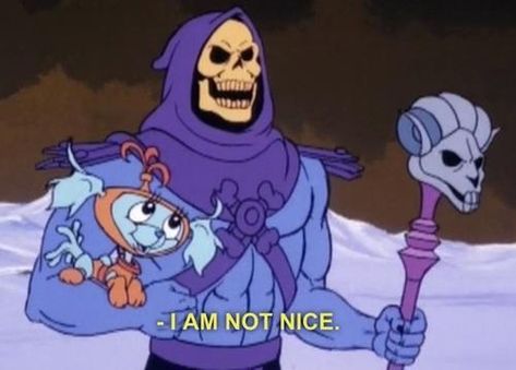 Skeletor Quotes, Goth Memes, Not Nice, Dark Jokes, Clean Memes, Dark Memes, Pinterest Memes, Wholesome Memes, What’s Going On