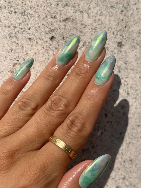 Vacation Summer Nails, Cute Nails Summer, Coastal Nails, Little Mermaid Nails, Trendy Summer Nails, Summer Nails Almond, No Ordinary Girl, Sea Nails, Cute Summer Nail Designs