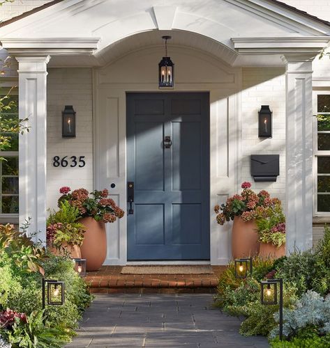 Wooden front door design