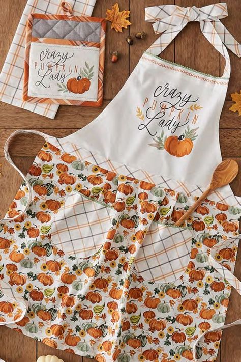 Fall Apron, Embroidered Textiles, Autumn Afternoon, Diy Apron, Apron Sewing Pattern, Fall Ribbons, Sewing Business, Cute Aprons, Sewing Aprons