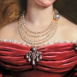 necklaces/chokers + art Shrimply The Best, Princess Louise, Jean Baptiste, Necklaces, Van, Red, Art