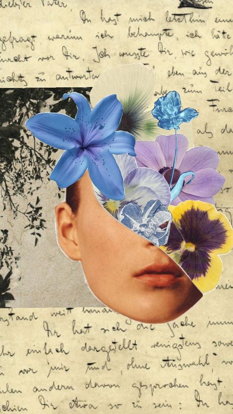 #paper #collage #flower #picture #color Collage Inspiration Board, Pinterest Collage Ideas, Flower Collage Drawing, News Paper Collage, Healing Collage, Mai Magi, Paper Collage Ideas, Collage Art Flowers, Paper Flower Collage