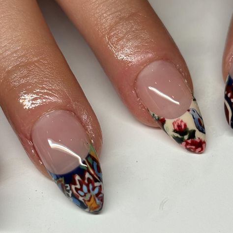 Persian rugs ⚜️ #nailart #londonnailtech #londonnails #gelxlondon Nail Vibes, Hand And Foot Care, Acrylic Toes, Finger Paint, London Nails, Nail Envy, Nails Makeup, Natural Glam, Colorful Nail Designs